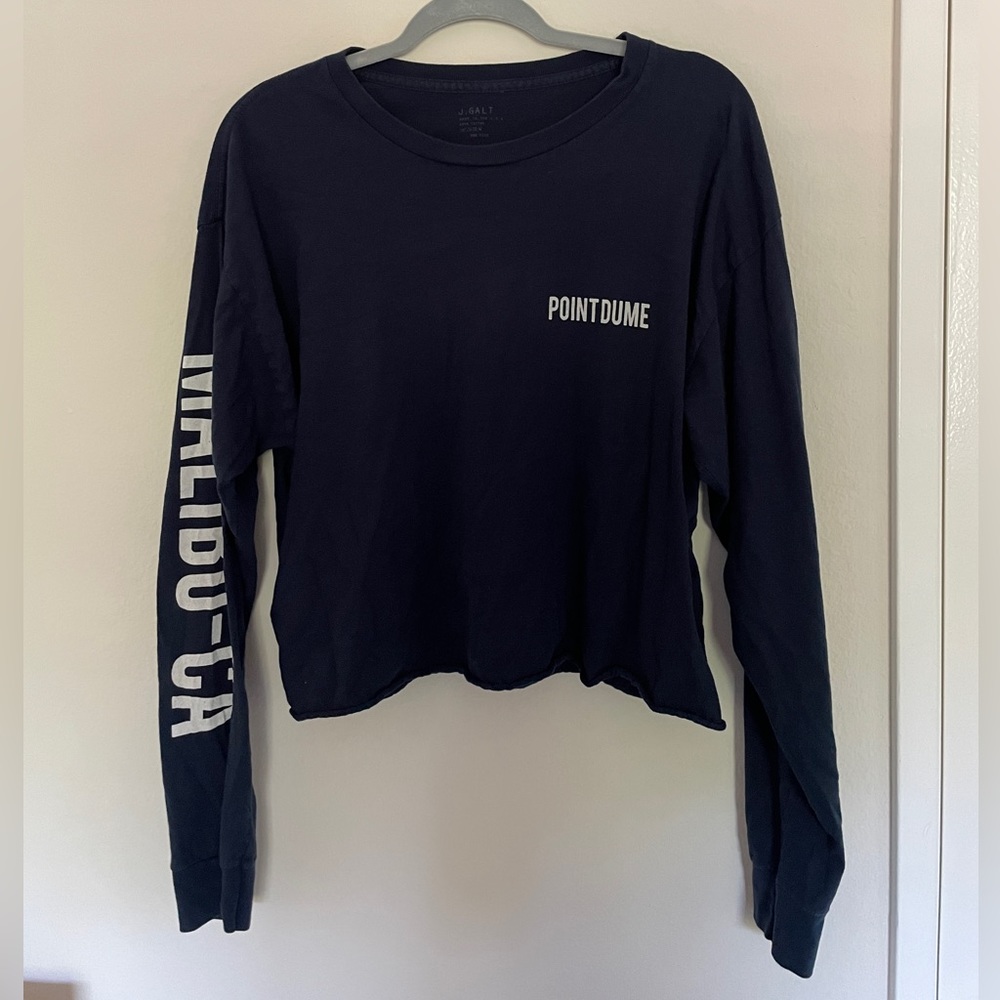 Brandy Melville Blue Malibu Point Dume Long Sleeve